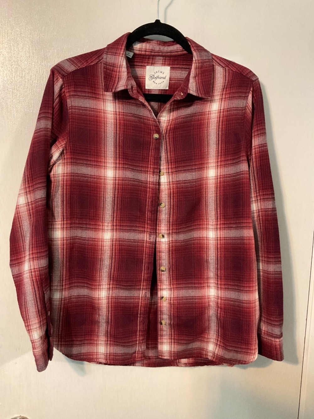 Button up long sleeve top